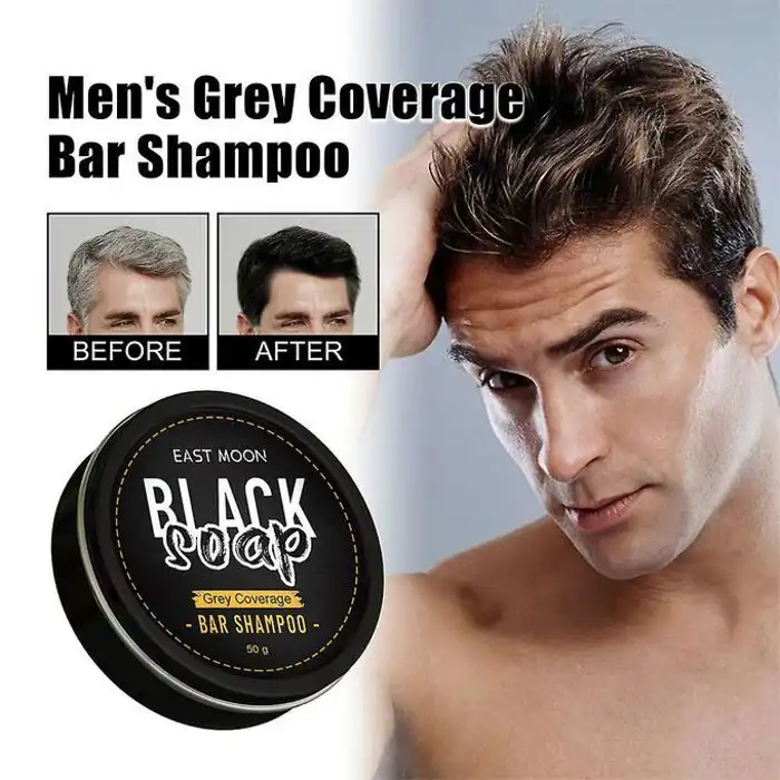Soap Cover Bar Savon pour cheveux gris